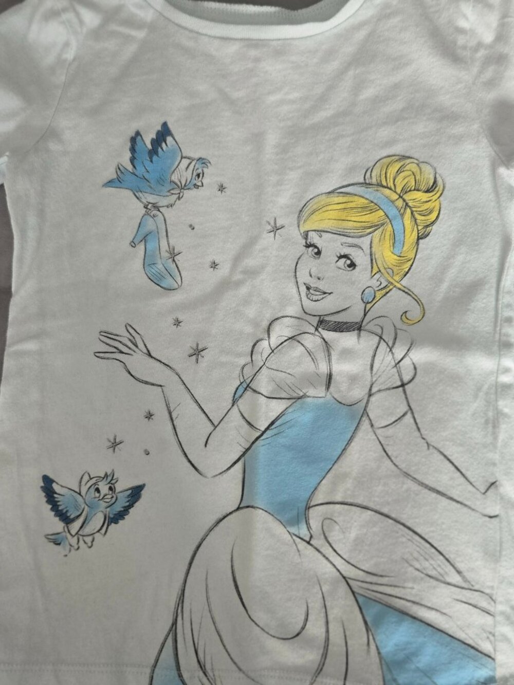 Girls Disney Princess Top